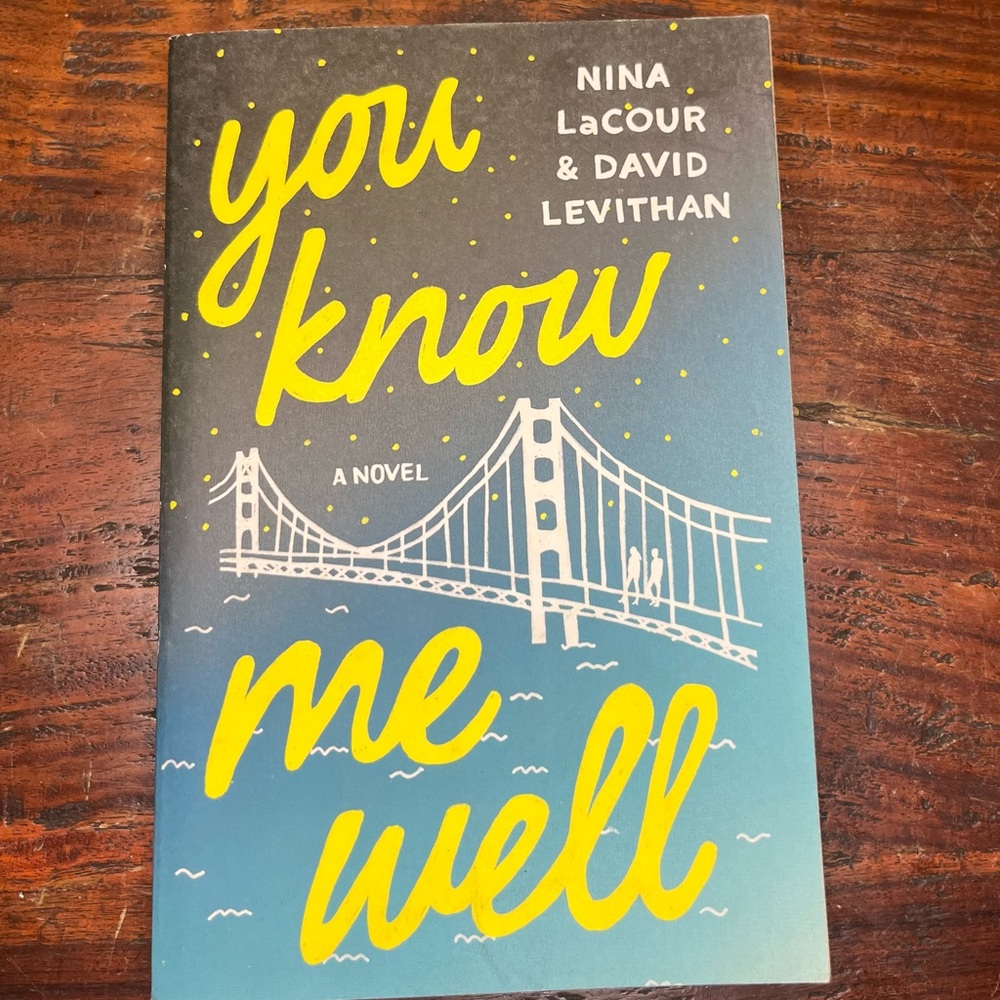 You Know Me So Well By Nina LaCOUR and David Levithan